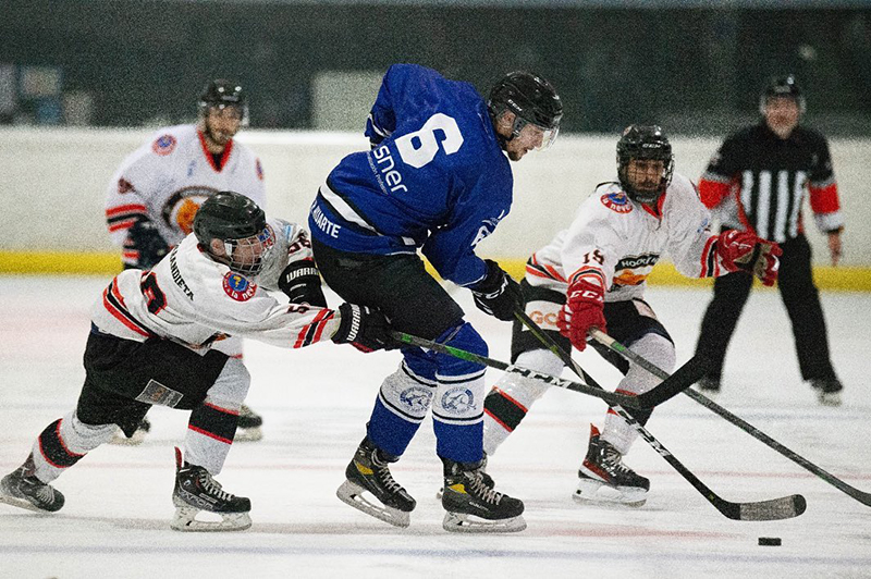 Hockey Hielo: derrota del Kosner Club Hielo Huarte en la Liga Loter&iacute;as
